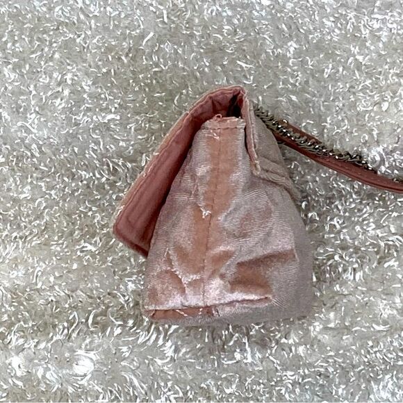 Girls' Quilted Velvet Crossbody Bag New! - Picture 2 of 10